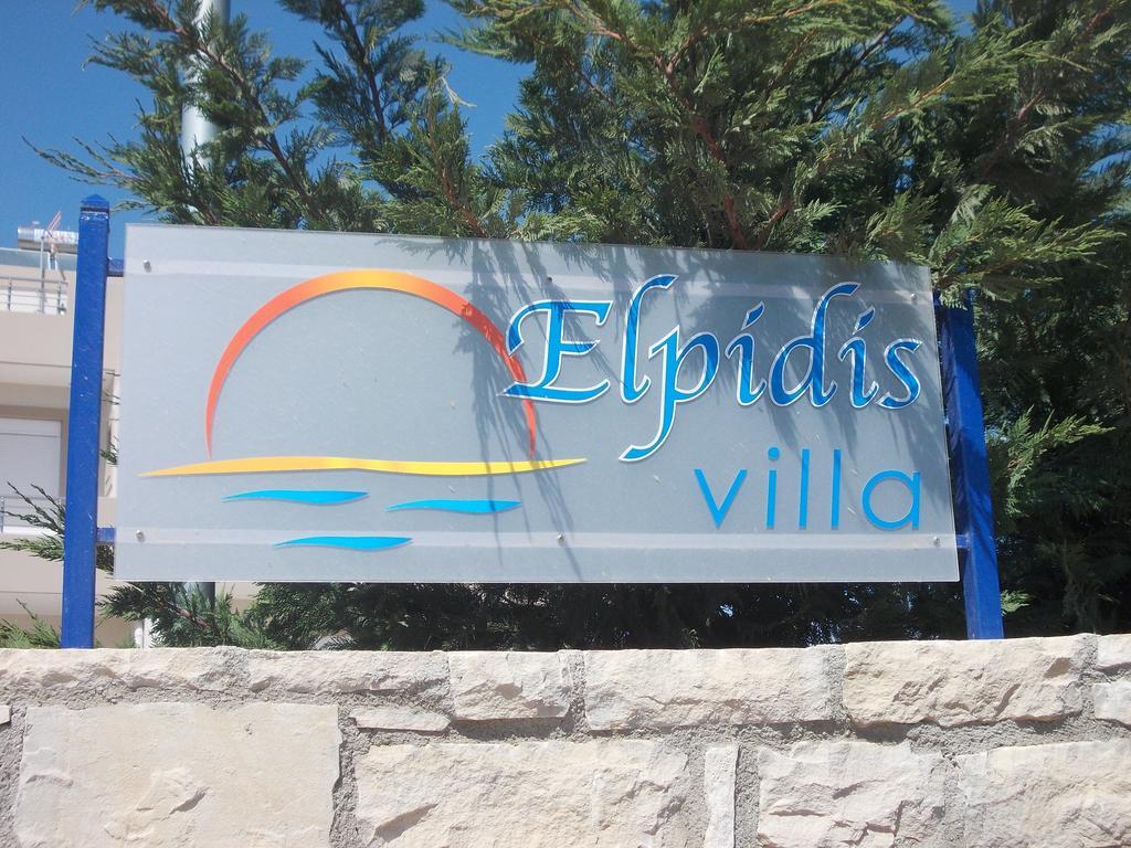 Elpidis Villa Kokkinos Pirgos Exteriör bild