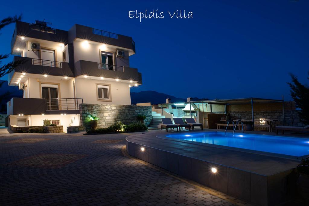 Elpidis Villa Kokkinos Pirgos Exteriör bild